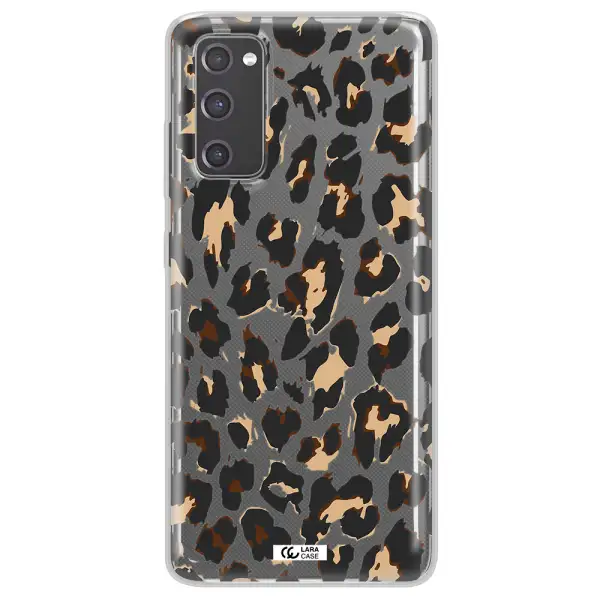 Leopard Print Samsung S20 Fe Clear TPU Case