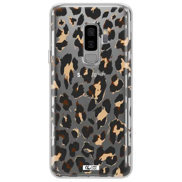 Leopard Print Samsung S9 Plus Clear TPU Case