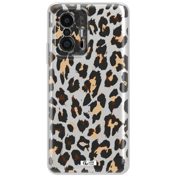 Leopard Print Xiaomi 11T Clear Tpu Case