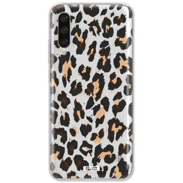 Leopard Print Xiaomi Mi A3 Clear Tpu Case