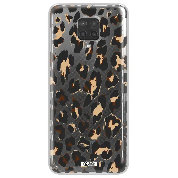 Leopard Print Xiaomi Note 9 Pro Clear TPU Case
