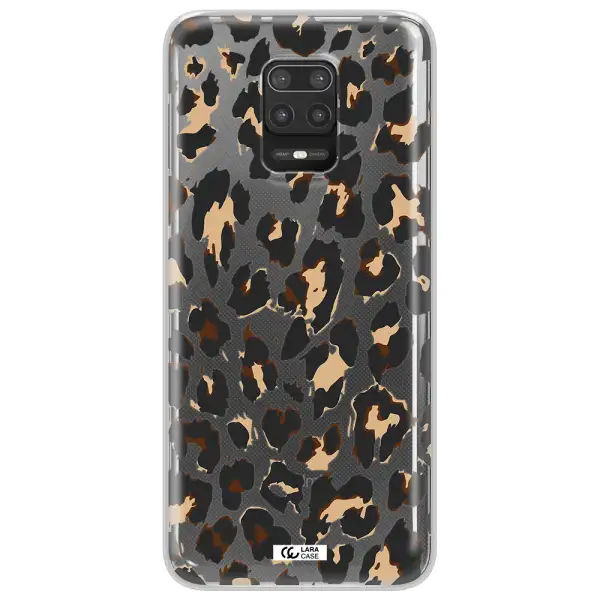 Leopard Print Xiaomi Note 9S Clear TPU Case
