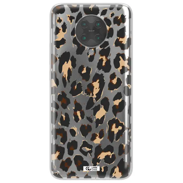 Leopard Print Xiaomi Poco F2 Pro Clear TPU Case