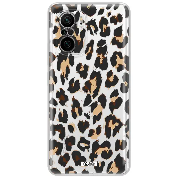 Leopard Print Xiaomi Poco F3 Clear Tpu Case