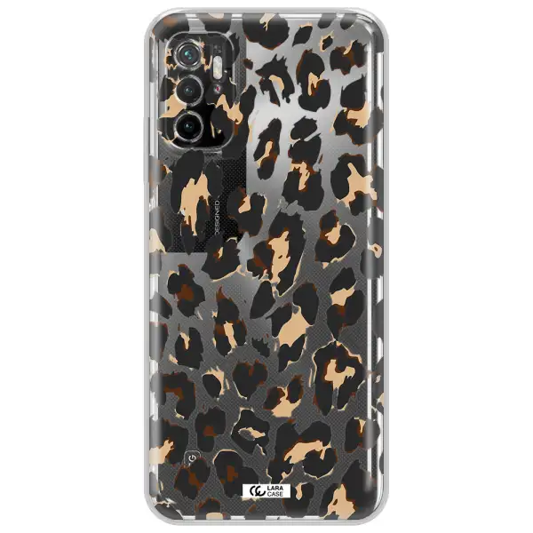 Leopard Print Xiaomi Poco M3 Pro Clear Tpu Case
