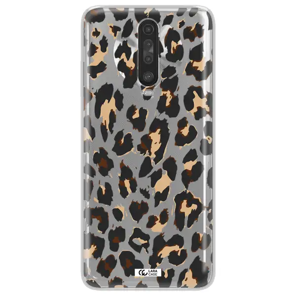 Leopard Print Xiaomi Redmi K30 Clear TPU Case