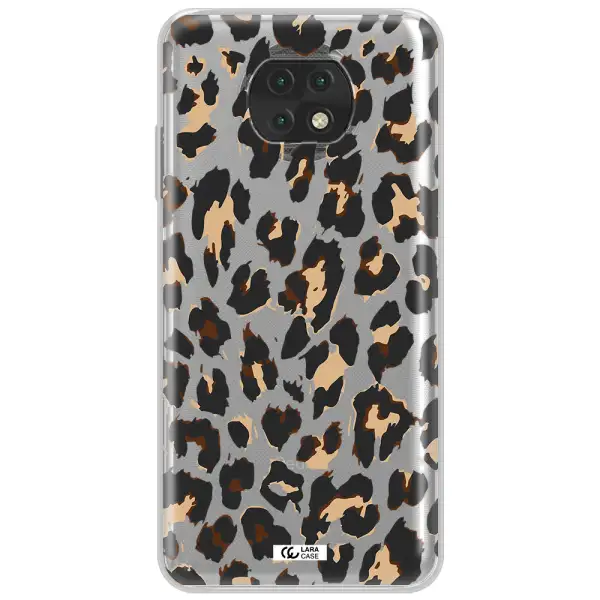 Leopard Print Xiaomi Redmi Note 9T Clear Tpu Case