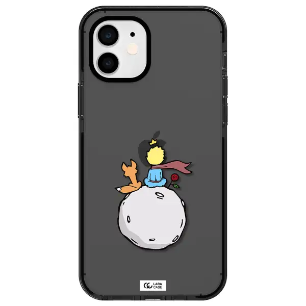 Le Petit Prince Apple iPhone 12 impact Smoke Black Case