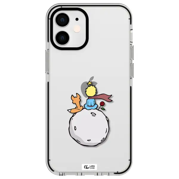 Le Petit Prince Apple iPhone 12 mini impact black border Case