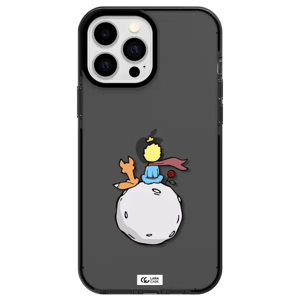 Le Petit Prince Apple iPhone 13 Pro Max impact Smoke Black Case