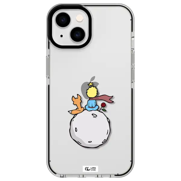 Le Petit Prince Apple iPhone 14 impact black border Case