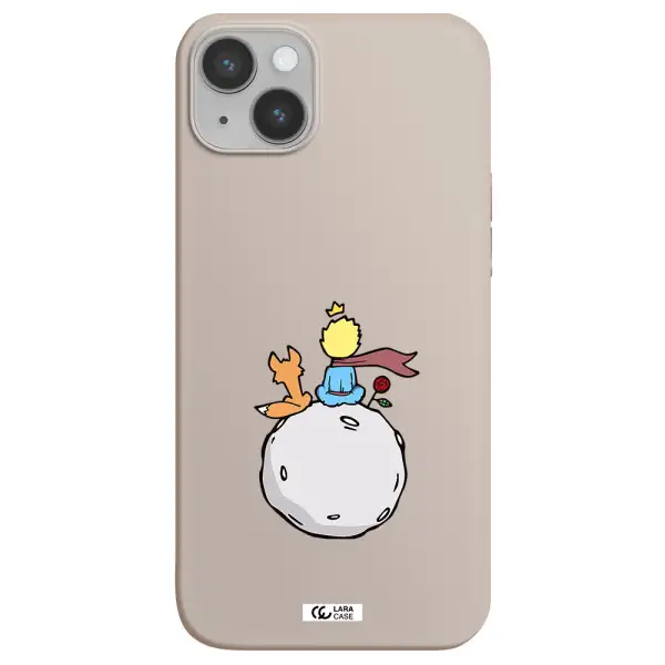 Le Petit Prince Apple iPhone 14 plus Silicone Stone Case
