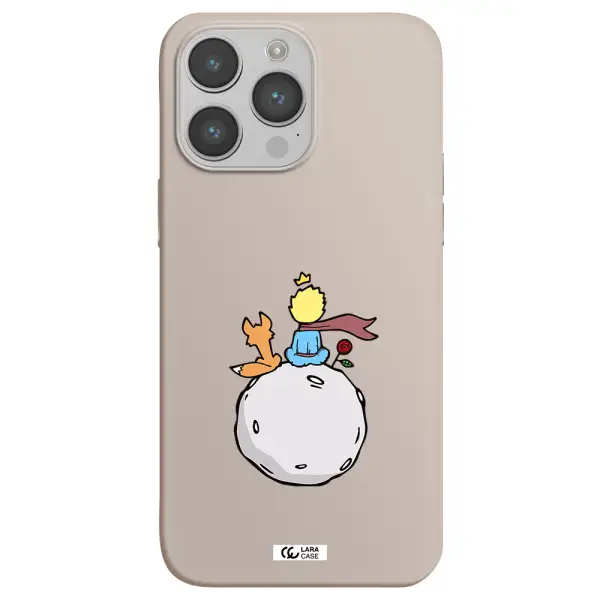 Le Petit Prince Apple iPhone 14 pro Silicone Stone Case