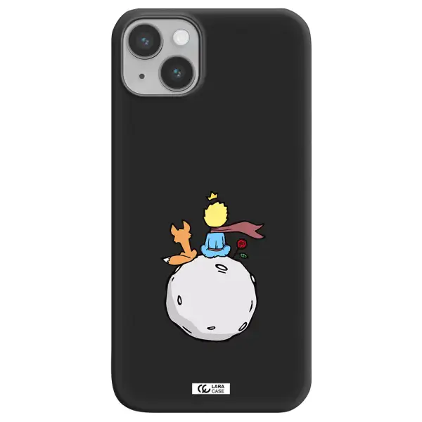 Le Petit Prince Apple iPhone 14 Silicone black Case