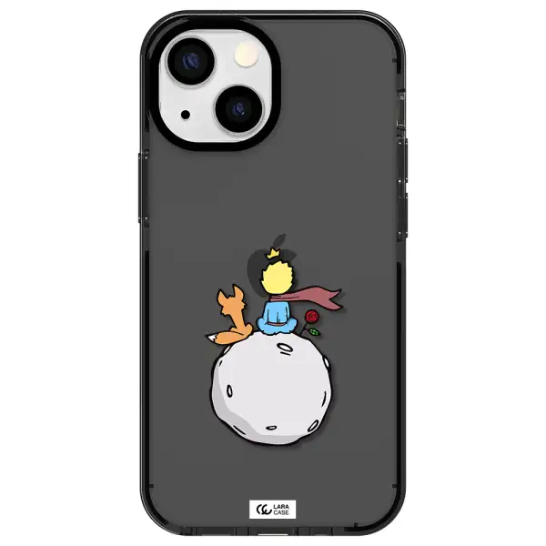 Le Petit Prince Apple iPhone 15 Plus impact Smoke Black Case