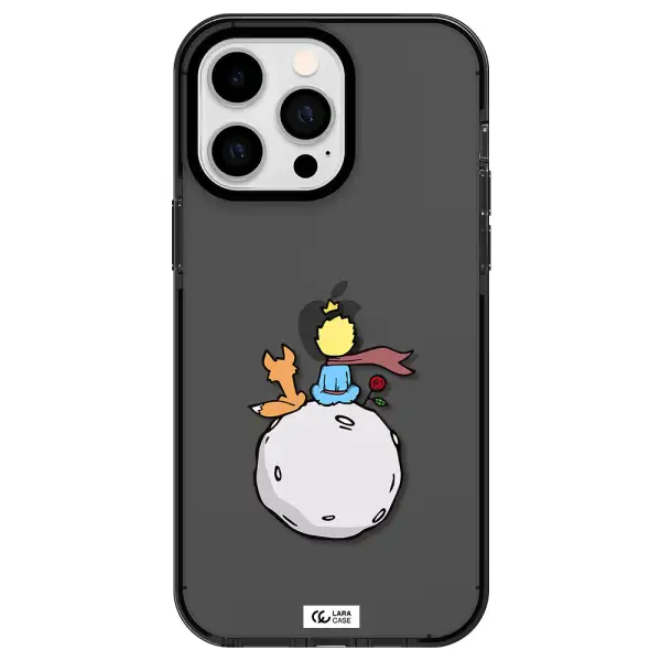 Le Petit Prince Apple iPhone 15 Pro impact Smoke Black Case