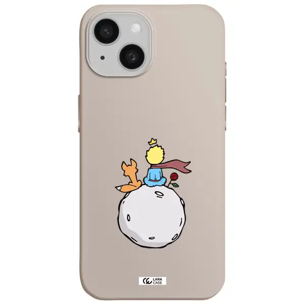 Le Petit Prince Apple iPhone 15 Silicone Stone Case