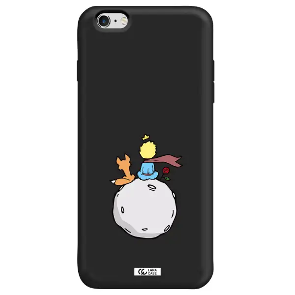Le Petit Prince Apple iPhone 6 s plus Silicone black Case