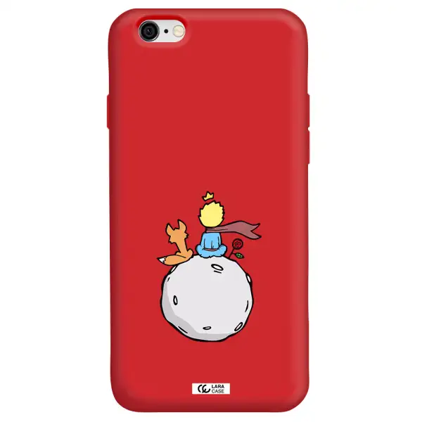 Le Petit Prince Apple iPhone 6 Silicone Imperial Red Case