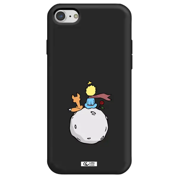 Le Petit Prince Apple iPhone 8 Silicone black Case
