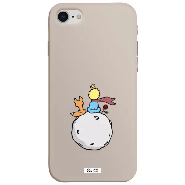 Le Petit Prince Apple iPhone se 2020 Silicone Stone Case