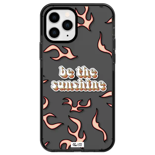 Be The Sunshine Apple iPhone 11 pro impact Smoke Black Case