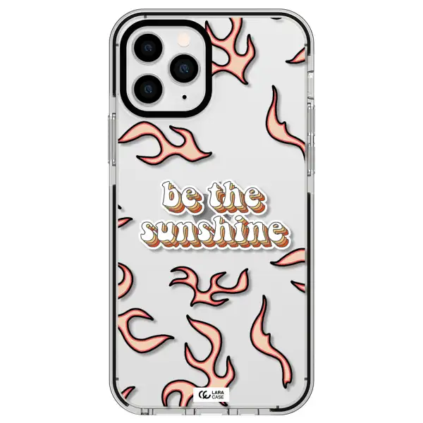 Be The Sunshine Apple iPhone 11 pro max impact black border Case