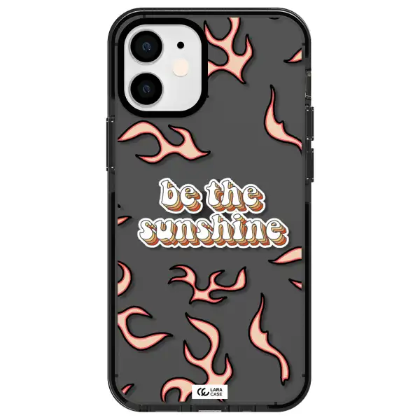 Be The Sunshine Apple iPhone 12 mini impact Smoke Black Case