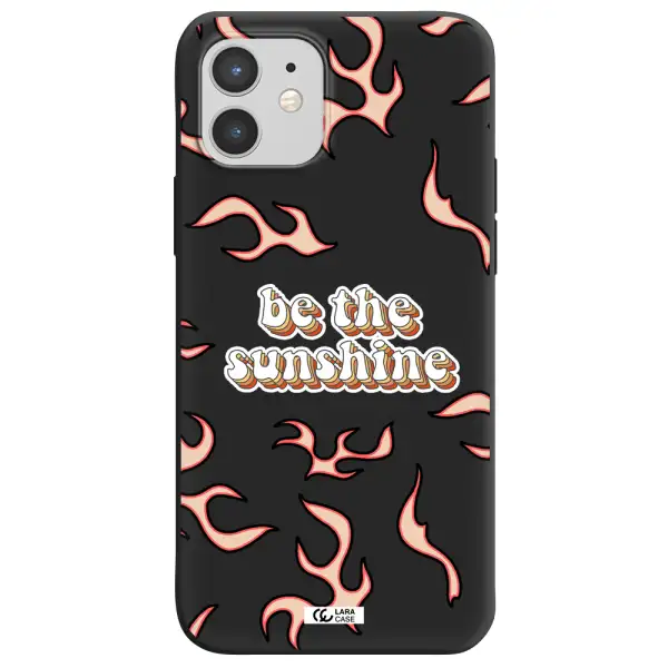 Be The Sunshine Apple iPhone 12 mini Silicone black Case