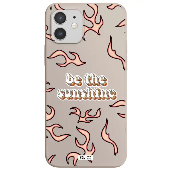 Be The Sunshine Apple iPhone 12 Silicone Stone Case