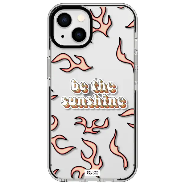 Be The Sunshine Apple iPhone 13 impact black border Case