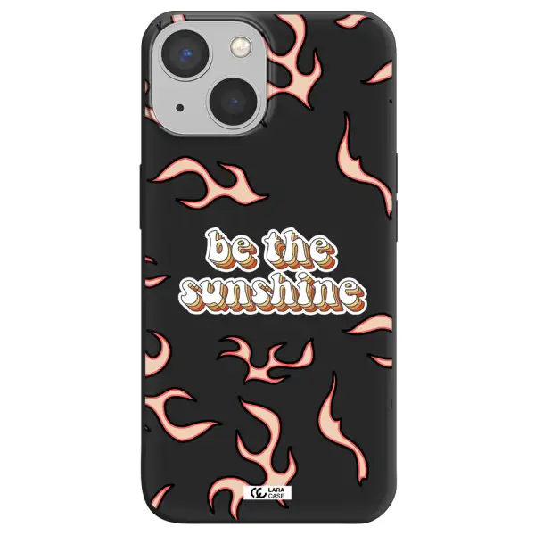 Be The Sunshine Apple iPhone 13 mini Silicone black Case