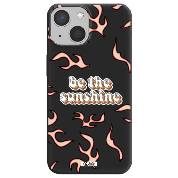 Be The Sunshine Apple iPhone 13 Silicone black Case
