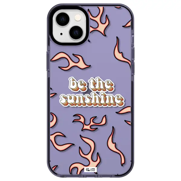 Be The Sunshine Apple iPhone 14 plus impact Lilac Case