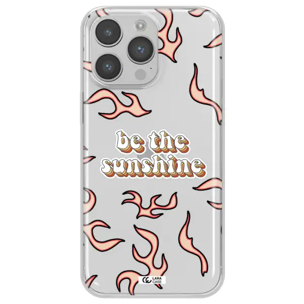 Be The Sunshine Apple iPhone 14 pro max Clear TPU Case