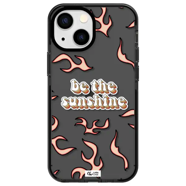 Be The Sunshine Apple iPhone 15 impact Smoke Black Case