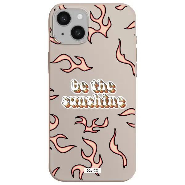 Be The Sunshine Apple iphone 15 plus Silicone Stone Case