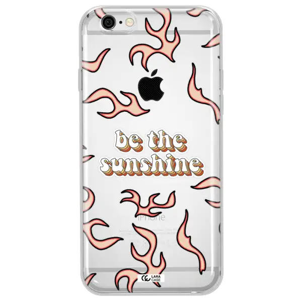 Be The Sunshine Apple iPhone 6 plus Clear TPU Case