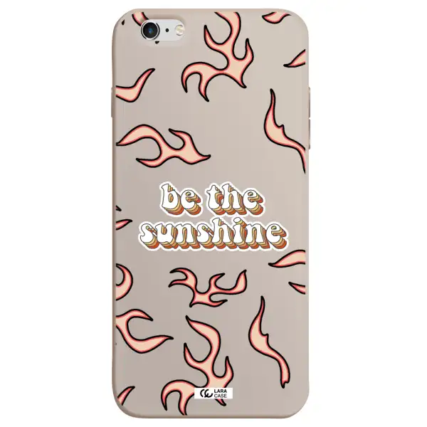 Be The Sunshine Apple iPhone 6 plus Silicone Stone Case