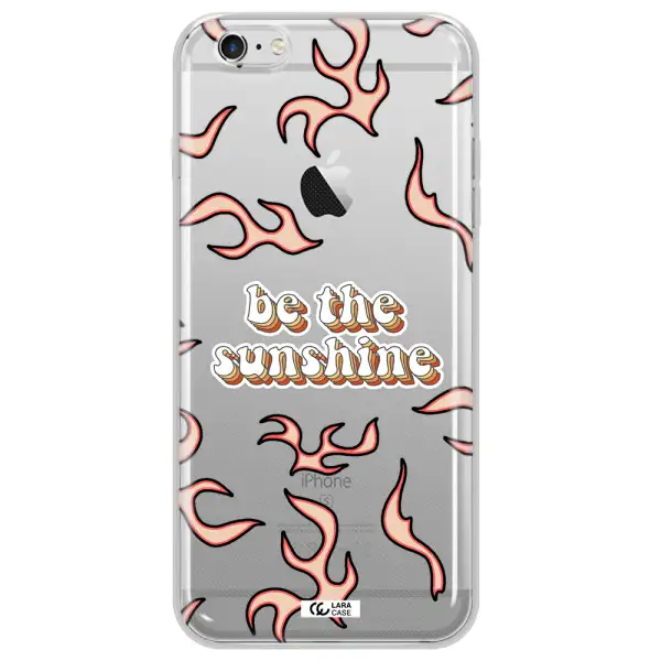 Be The Sunshine Apple iPhone 6 s plus Clear TPU Case