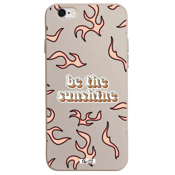 Be The Sunshine Apple iPhone 6 Silicone Stone Case