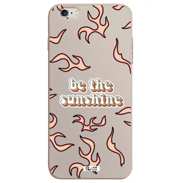 Be The Sunshine Apple iPhone 6S Silicone Stone Case