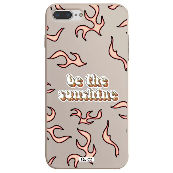Be The Sunshine Apple iPhone 8 plus Silicone Stone Case