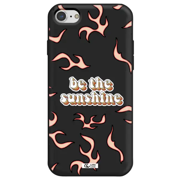 Be The Sunshine Apple iPhone 8 Silicone black Case