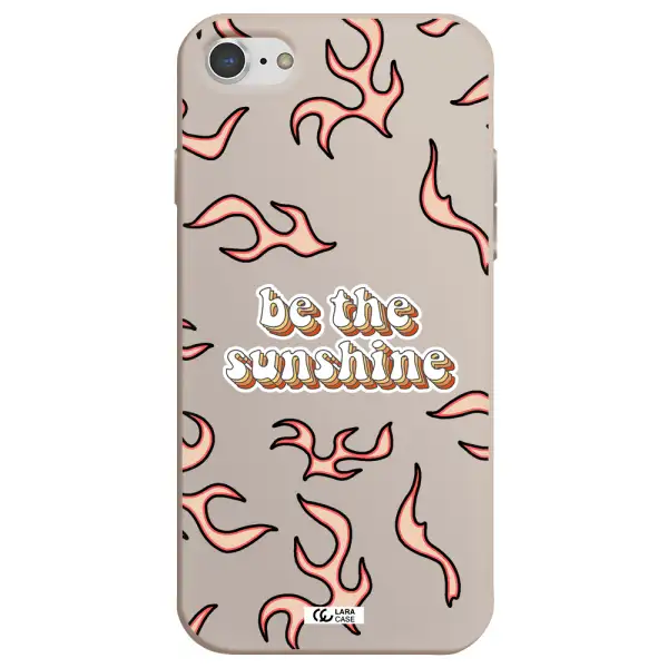 Be The Sunshine Apple iPhone 8 Silicone Stone Case