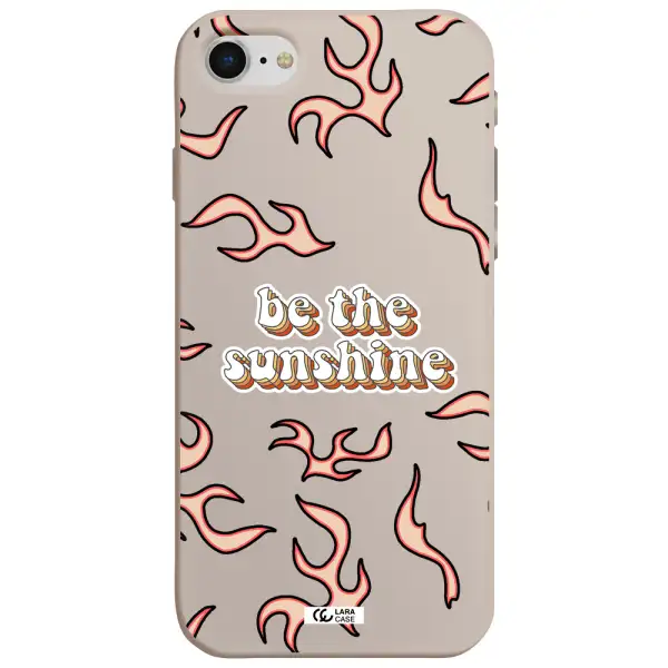 Be The Sunshine Apple iPhone se 2020 Silicone Stone Case