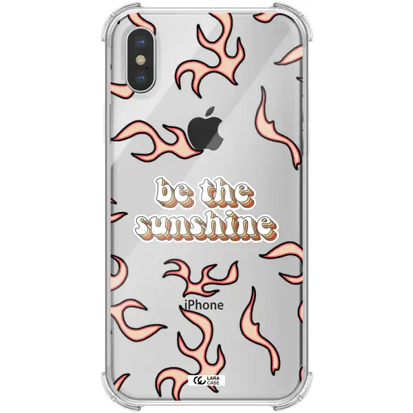 Be The Sunshine Apple iPhone XS max Clear PC Case