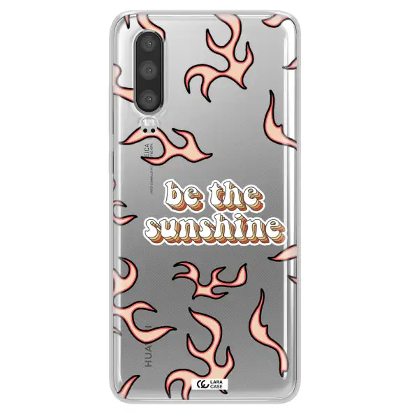 Be The Sunshine Huawei P30 Clear TPU Case