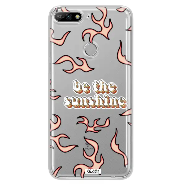 Be The Sunshine Huawei Y7 2018 Clear TPU Case