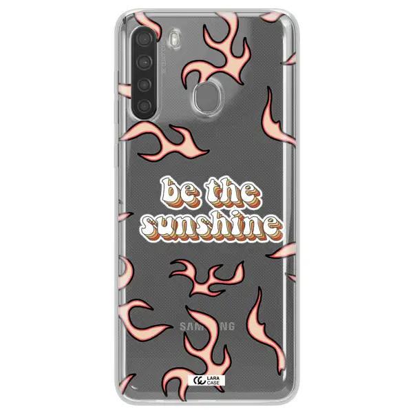 Be The Sunshine Samsung A21 Clear TPU Case
